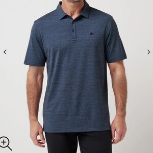 Men's Polo Shirt (grey not blue!) Travis Mathew size small Heater polo